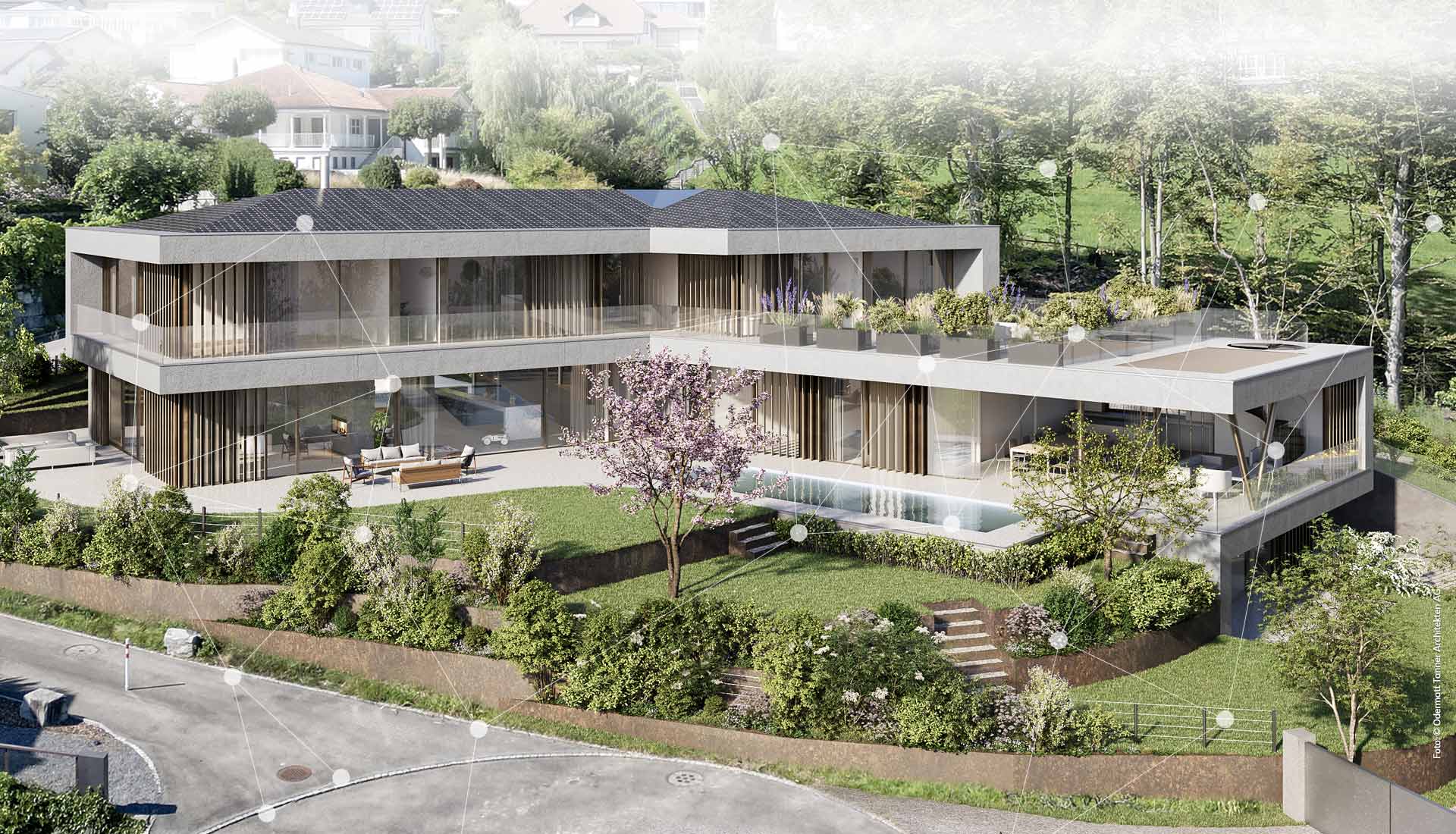 Elektroplanung Gebäudeautomation SmartHome Villen elmaplan ag